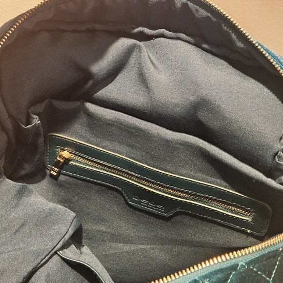 Bebe Blue Quilted Backpack - Picture 12 of 14